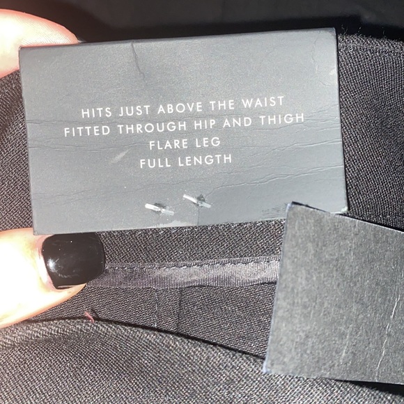 NWT! Banana Republic High-Rise Flare Sloan Pant - Picture 3 of 10